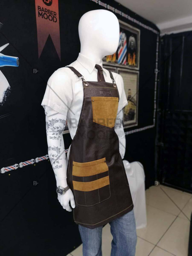 Leather/ Denim Apron