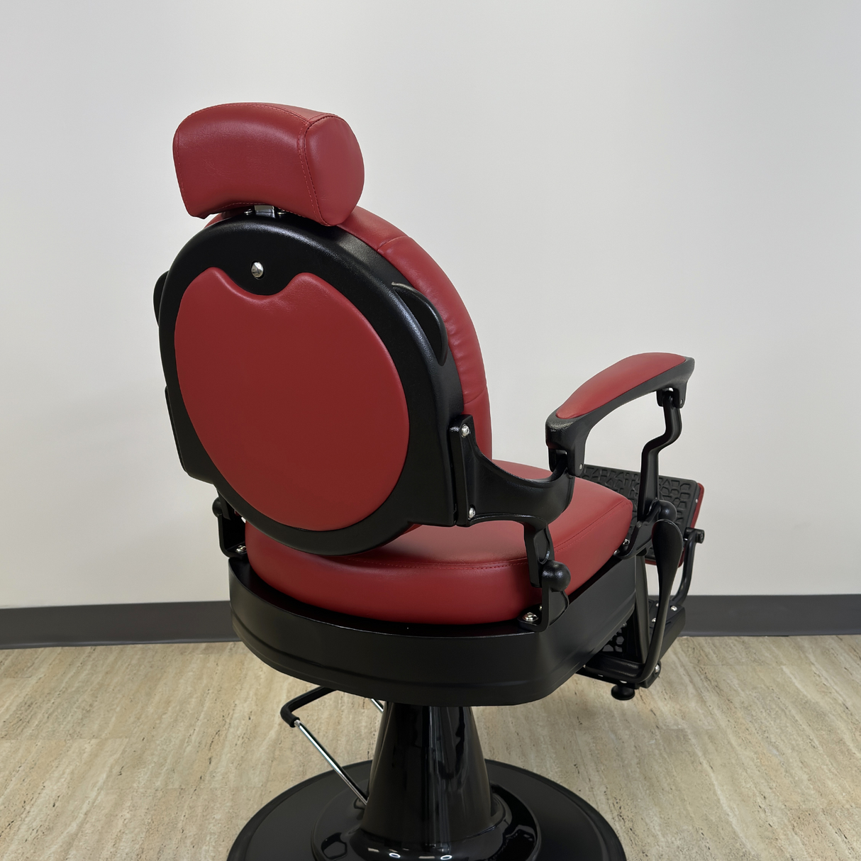 Palermo Barber Chair Red