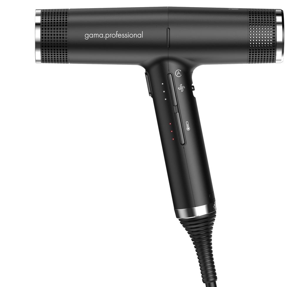 GAMA Italy IQ Perfetto Professional Hair Dryer - Black Edition