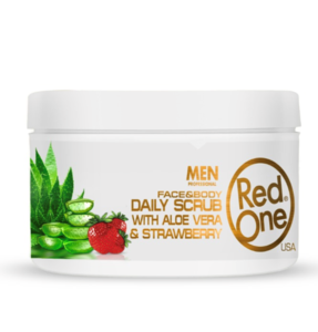 RedOne Strawberry Aloe Vera Facial Scrub 450ml