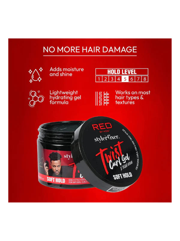 Red by Kiss Styler Fixer Twist Curl Gel