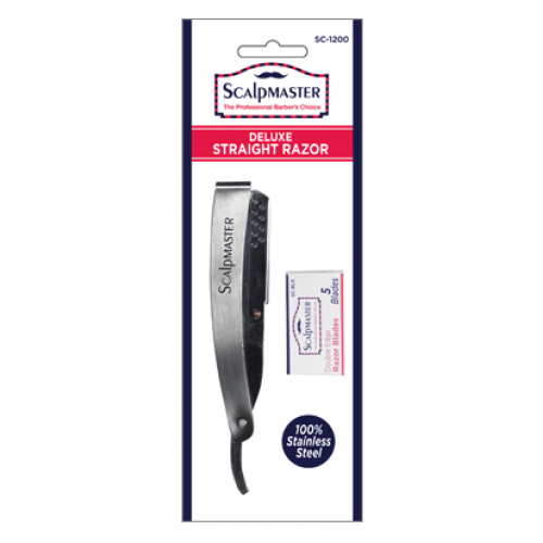 Scalpmaster Deluxe Straight Razor - Empire Barber Supply