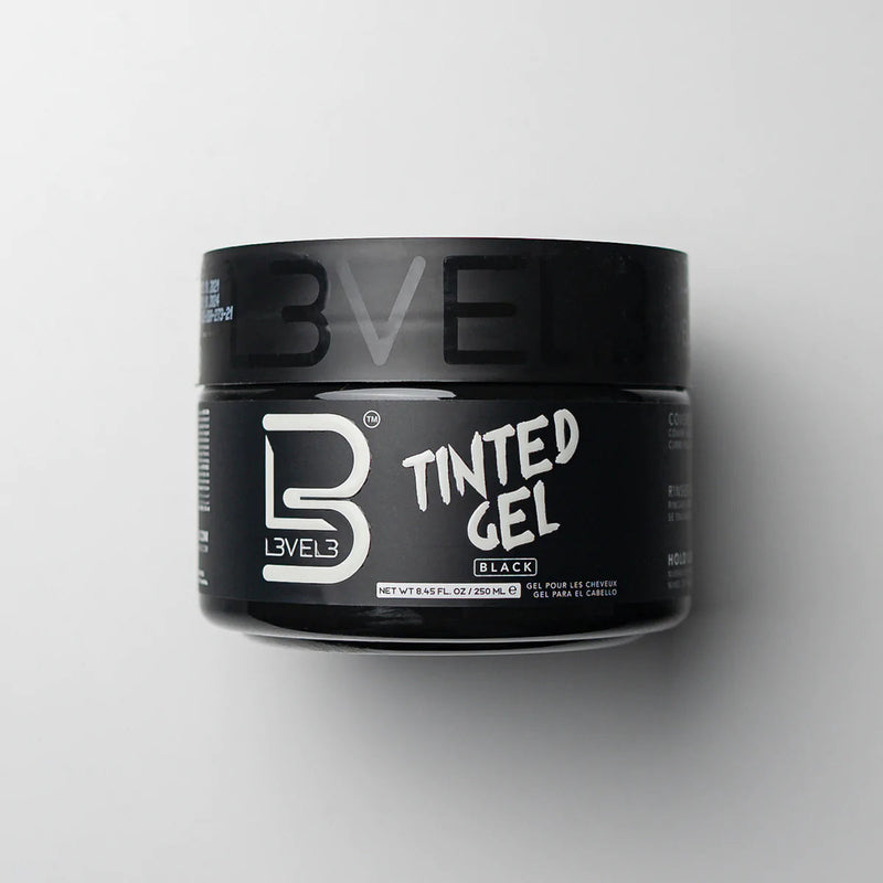 LV3 Tinted Hair Gel - Black Colour 250 ml