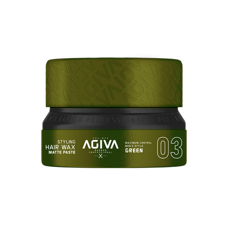 Agiva Wax Matte Paste Green 03 155 mL