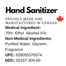 70% Alcohol Hand Sanitizer 1 Gallon (4L) - Empire Barber Supply