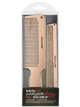 BabylissPro RoseFX Metal Comb Set - Empire Barber Supply