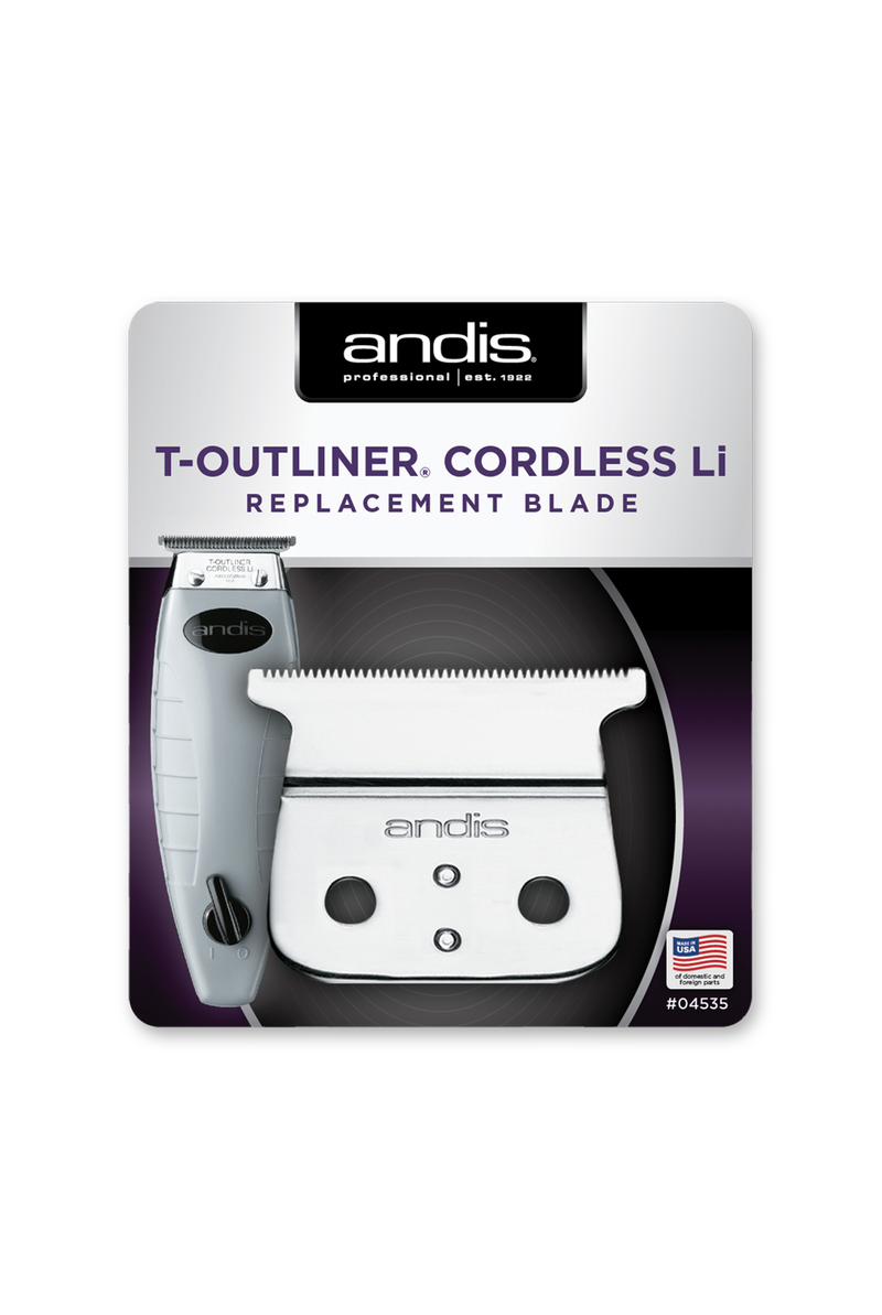 Andis Cordless T-Outliner Replacement Clipper Blade - Empire Barber Supply