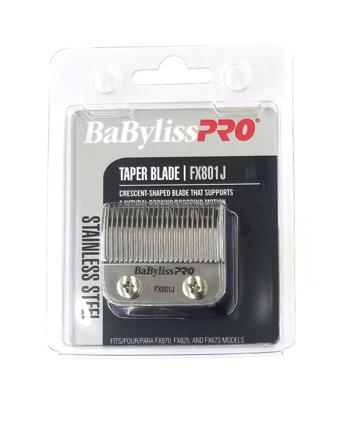 BabylissPro High-Carbon Stainless Steel Replacement Taper Blade
