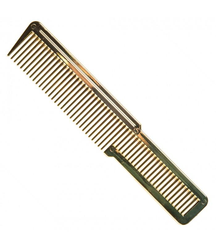 Ideal Gold Flat Top Comb