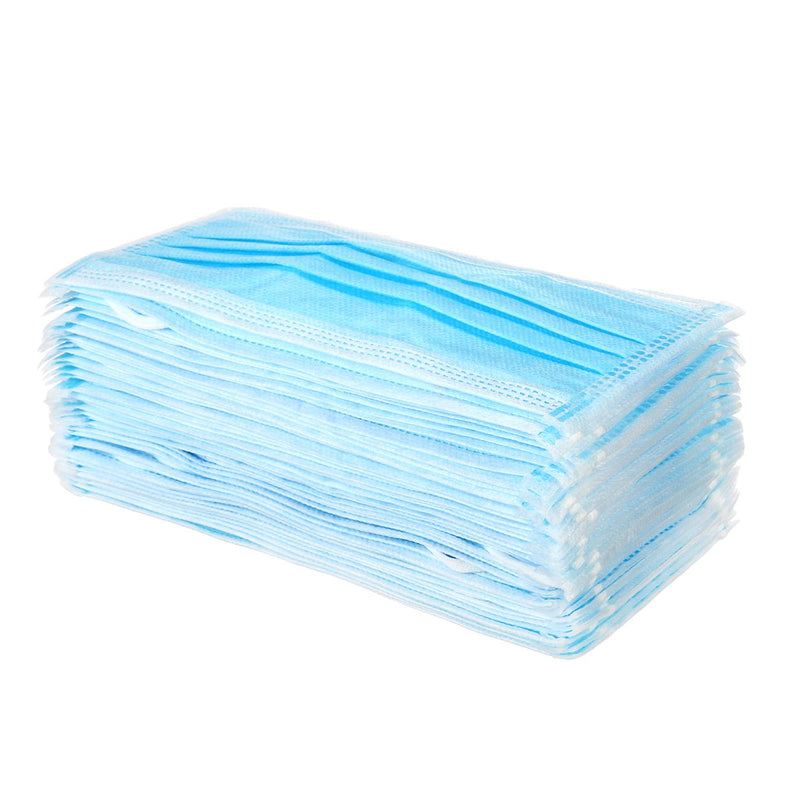 Disposable Face Masks (Triple Layer) - 50Pk - Empire Barber Supply