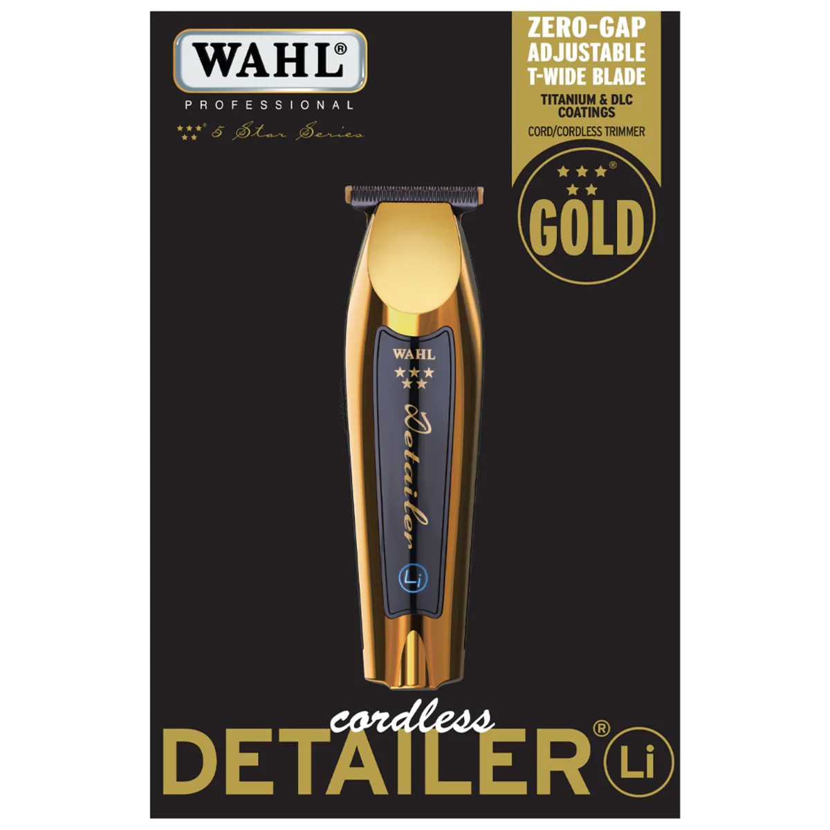 Wahl Cordless Detailer Li Gold