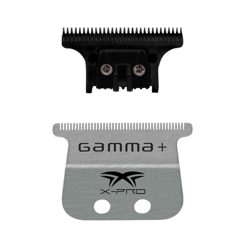 Gamma+ Wide Stainless Steel Blade + The One DLC Cutting Trimmer Blade