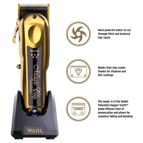 Wahl 5 Star Limited Edition Cordless Gold Magic Clip