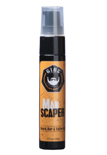 Gibs Manscaper Beard, Hair & Tattoo Oil 1oz