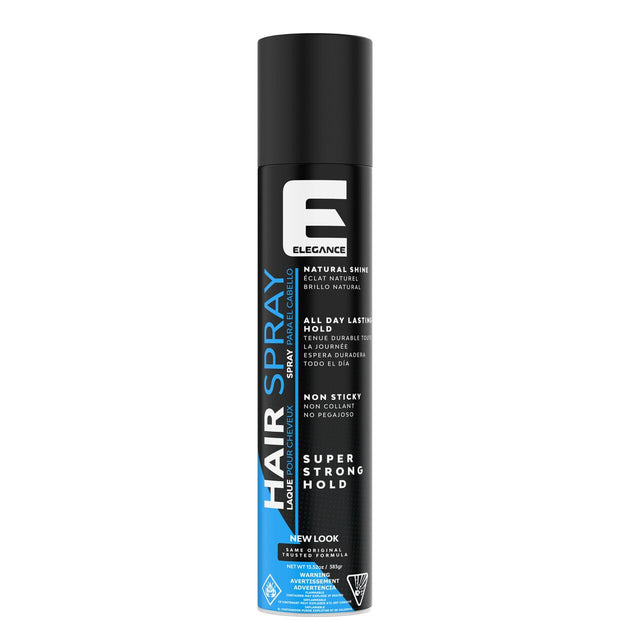 Elegance Strong Hold Hair Spray 400ml - Empire Barber Supply