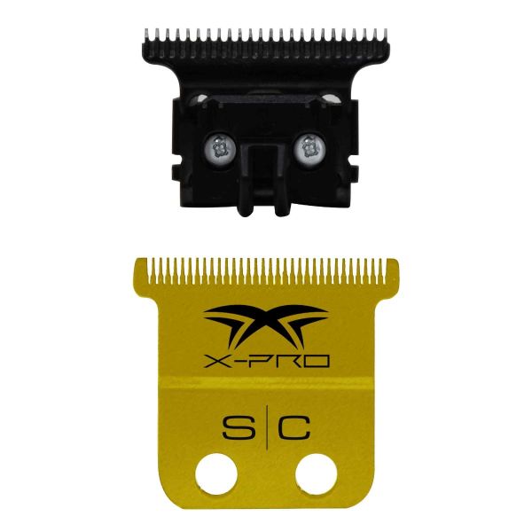 S|C Gold X-Pro Precision Trimmer Blade & The One Precision DLC Cutting Blade