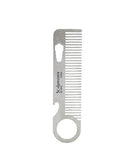 Scalpmaster Stainless Steel Beard Comb - Empire Barber Supply