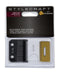 StyleCraft Alpha Clipper Blade with DLC Fixed blade and Staggered Gold Titanium Cutter