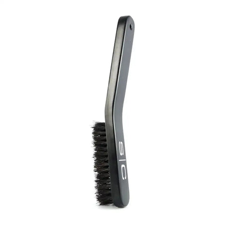 S|C No Knuckles Professional Curved Fade Natural Bristle Brush Large