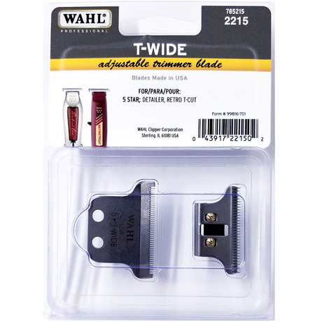 Wahl Detailer T-Wide Blade - Empire Barber Supply